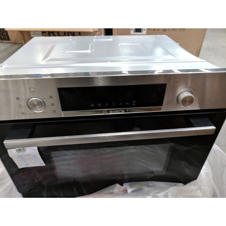 Refurbished Bosch Serie 6 CMA585GS0B Built In 44L with Grill 900W Combination Microwave Oven Stainless Steel