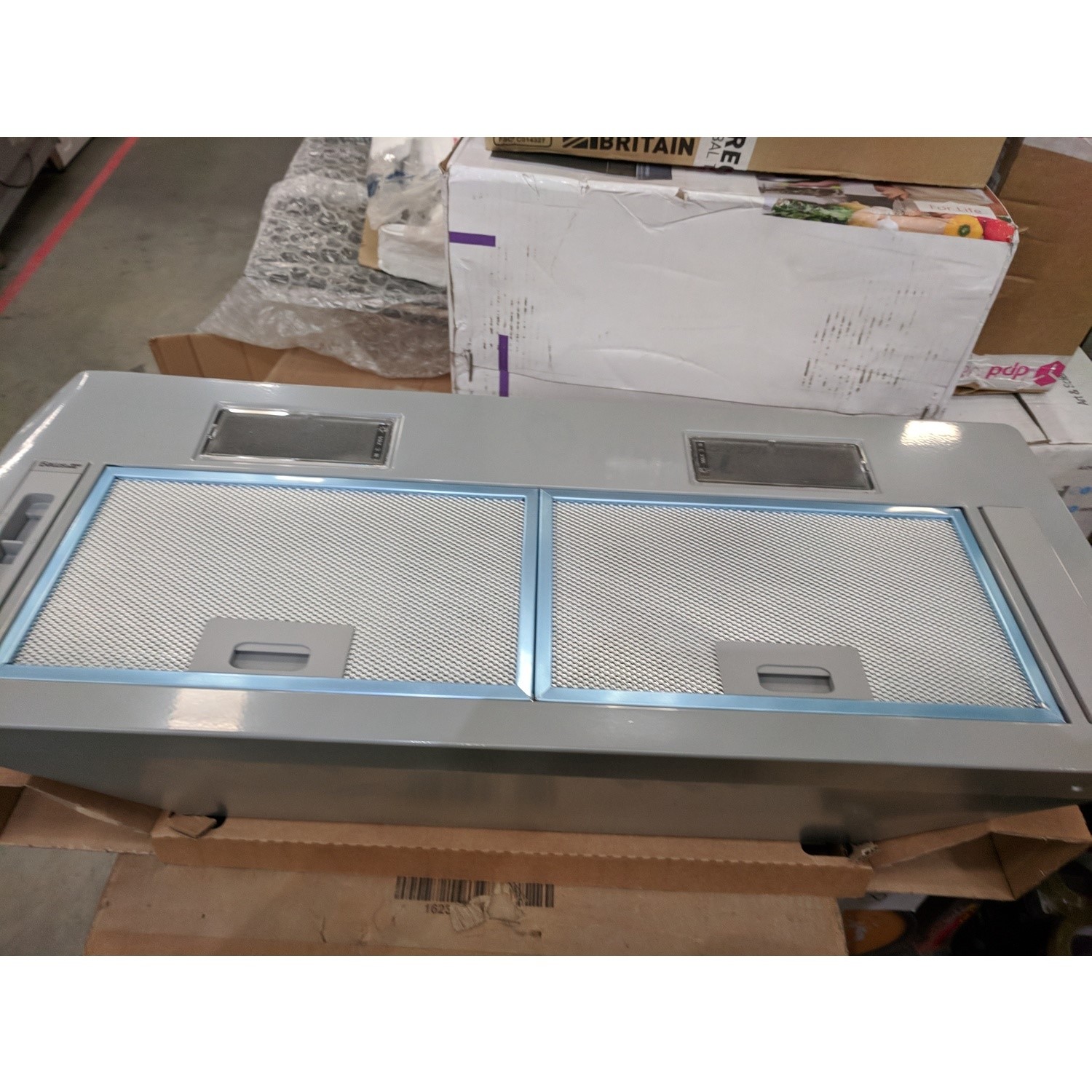 Refurbished Smeg KSG70E 74cm Canopy Cooker Hood Silver 78147603/1