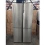 Refurbished Haier HTF-610DM7 520 Litre American Fridge Freezer Stainless steel