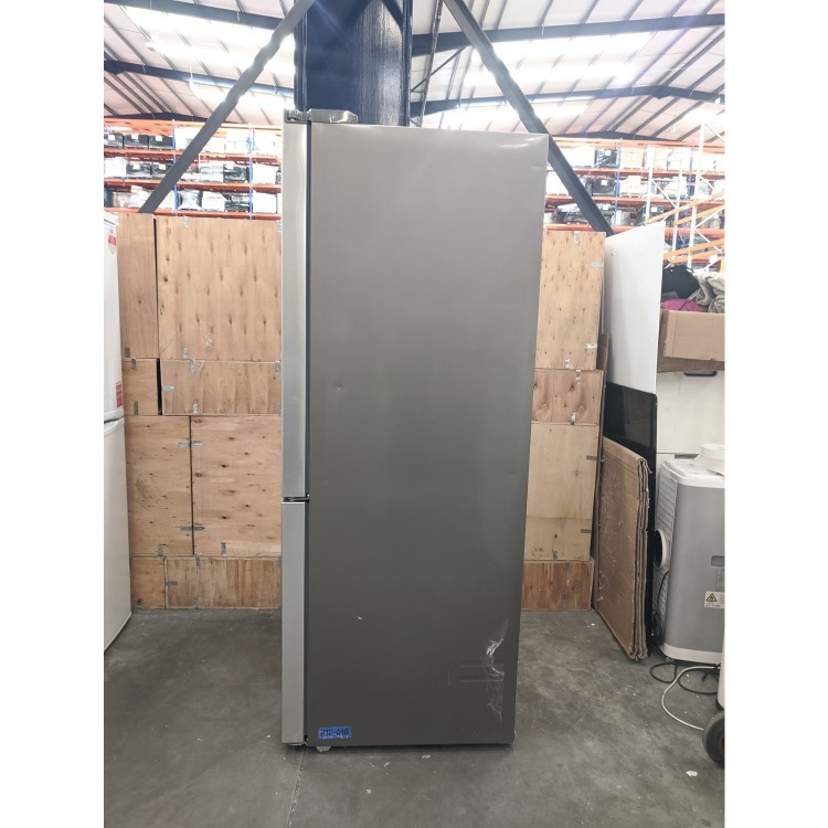 Refurbished Haier HTF-610DM7 520 Litre American Fridge Freezer Stainless steel