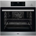 A2/BPS355020M Refurbished AEG BPS355020M 60cm Single Built In Electric Oven with Pyrolytic Cleaning Stainless Steel