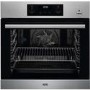 GRADE A2 - AEG BPS355020M SteamBake Pyrolytic Multifunction Electric Single Oven - Stainless Steel