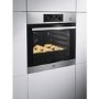 GRADE A2 - AEG BPS355020M SteamBake Pyrolytic Multifunction Electric Single Oven - Stainless Steel