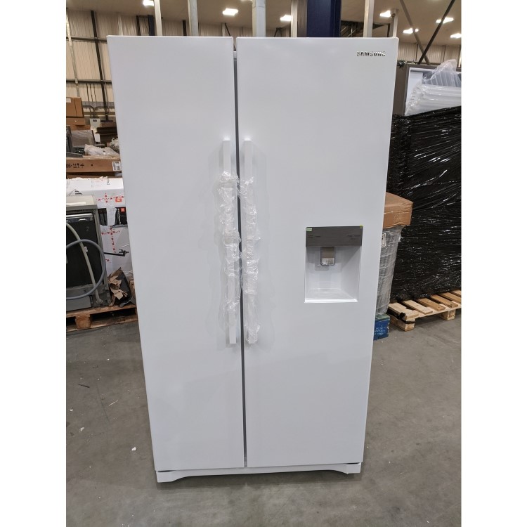 Refurbished Samsung RS52N3313WW 510 Litre American Fridge Freezer White