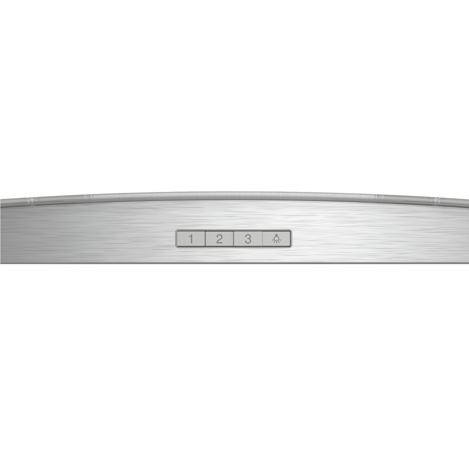 Neff N30 60cm Curved Glass Chimney Cooker Hood Stainless Steel