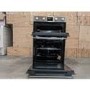 Refurbished Hisense BID95211XUK 60cm Double Built In Oven Stainless Steel