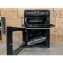Refurbished Hotpoint Carrick CH60GCIK 60cm Double Oven Gas Cooker Black