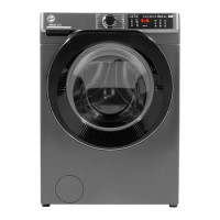 Refurbished Hoover H-Wash 500 HWB410AMBCR Smart Freestanding 10KG 1400 Spin Washing Machine Graphite