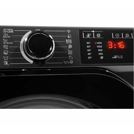 Refurbished Hoover H-Wash 500 HWB410AMBCR Smart Freestanding 10KG 1400 Spin Washing Machine Graphite