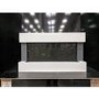 GRADE A2 - White Wall Mounted Electric Fireplace Suite - 39 Inch - Amberglo