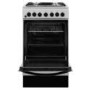 Indesit 50cm Dual Fuel Cooker - Grey