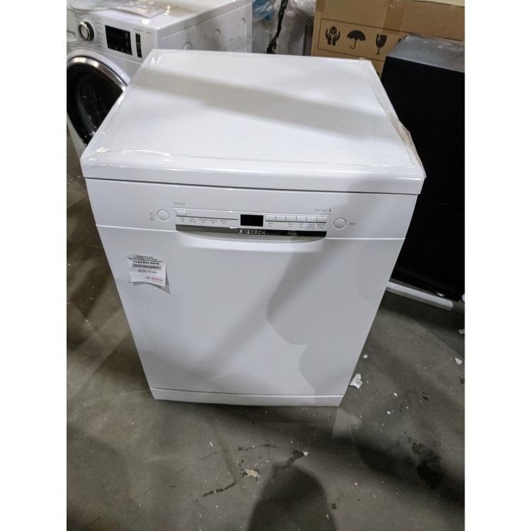 Refurbished Bosch Serie 2 SGS2HKW66G 12 Place Freestanding Dishwasher White