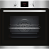 Refurbished Neff N30 B1GCC0AN0B 60cm Single Built In Circotherm Electric Oven Stainless Steel
