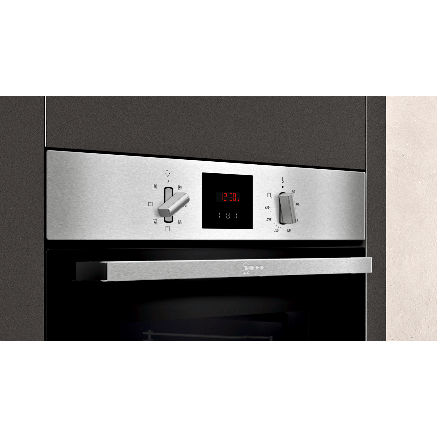 Neff NEFF B1GCC0AN0B N30 Built In 59cm A Electric Single Oven Stainless Steel 4242004234036 