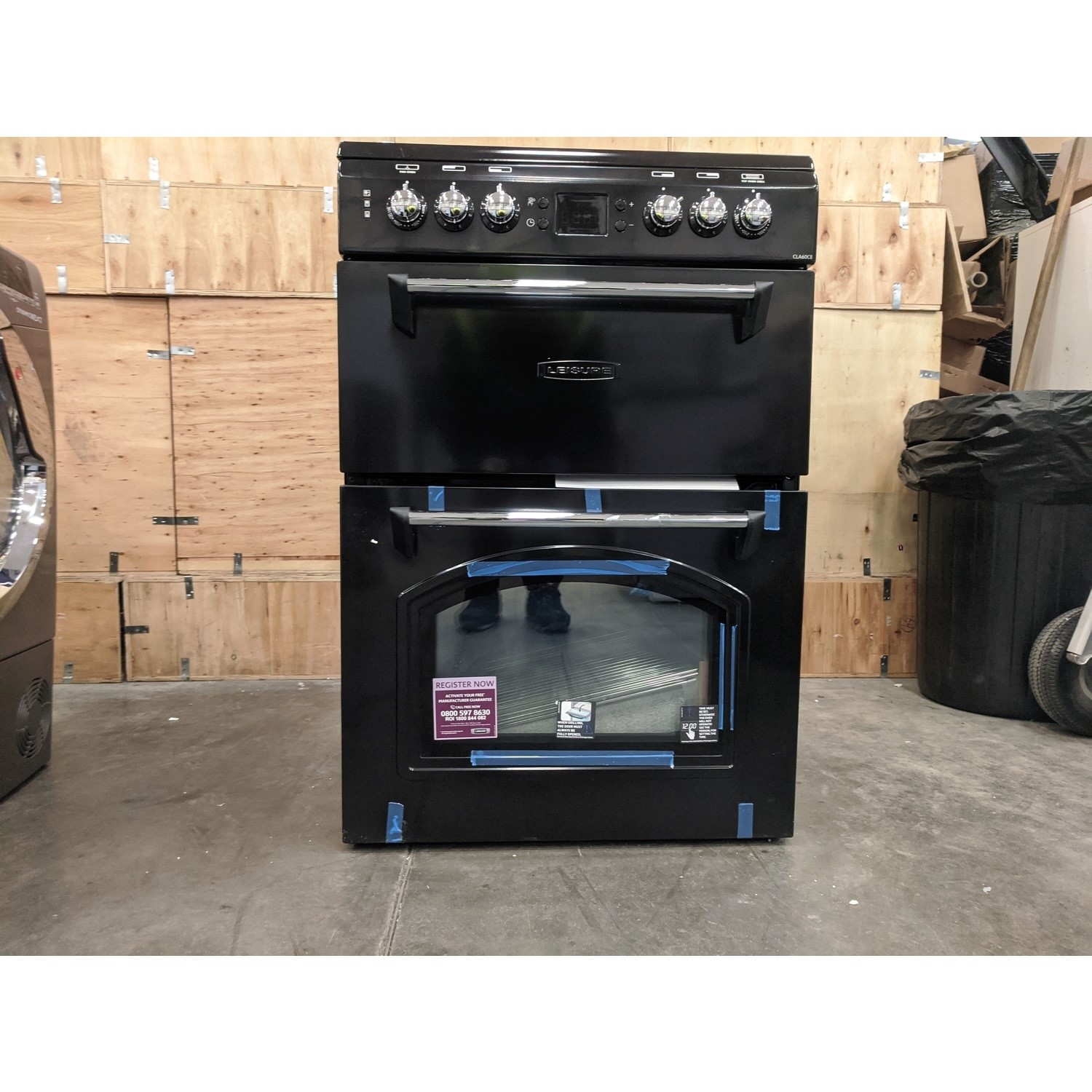 Refurbished Leisure Classic CLA60CEK 60cm Double Oven Electric Cooker