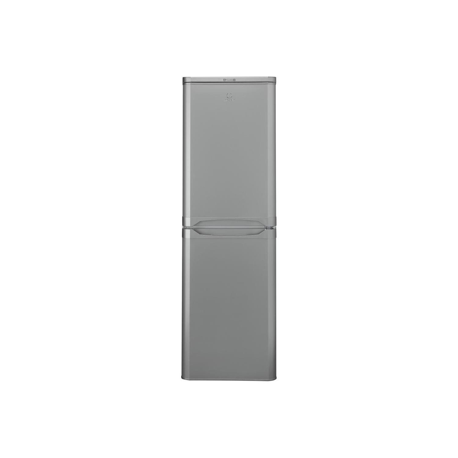 Indesit 235 Litre 50/50 Freestanding Fridge Freezer - Silver