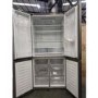 Refurbished Haier HTF-610DM7 Freestanding 712 Litre 70/30 Frost Free American Fridge Freezer Stainless Steel