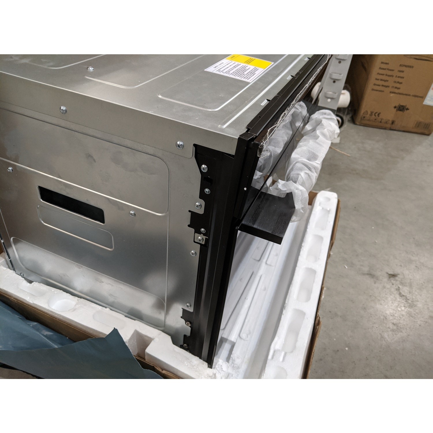 Refurbished Rangemaster Eclipse ECL45MCBLBL Built In 38L 1000W