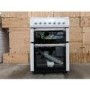 Refurbished Montpellier TDF60W 60cm Dual Fuel Double Cavity Cooker White