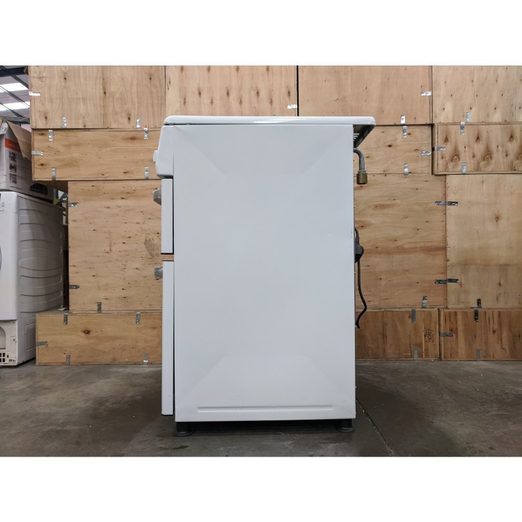 Refurbished Montpellier TDF60W 60cm Dual Fuel Double Cavity Cooker White