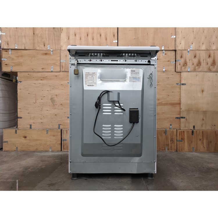 Refurbished Montpellier TDF60W 60cm Dual Fuel Double Cavity Cooker White