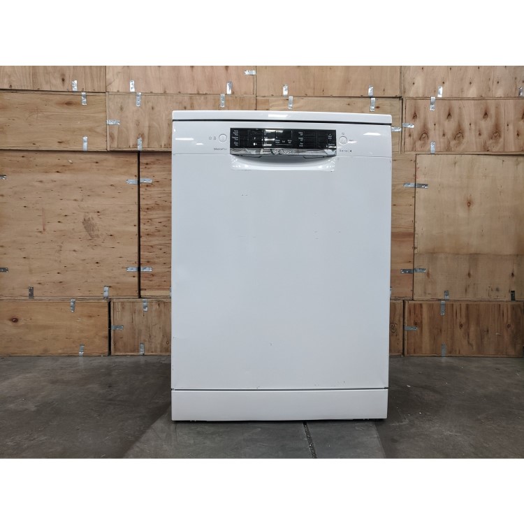 Refurbished Bosch Serie 4 SMS46MW03G 14 Place Freestanding Dishwasher White