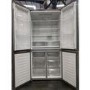 Refurbished Haier HTF-610DM7 Freestanding 712 Litre 70/30 Frost Free American Fridge Freezer Stainless Steel