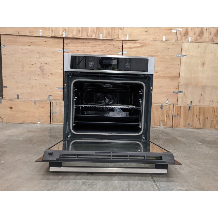 Refurbished Zanussi Series 60 ZOPNA7X1 Pyrolytic AirFry 60cm Single Built In Electric Oven Stainless Steel