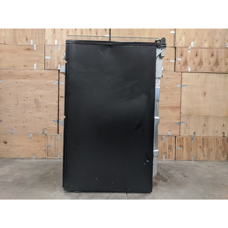 Refurbished Hotpoint HDM67G0C2CB 60cm Double Oven Gas Cooker