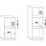 GRADE A2 - Hotpoint SA4544HIX 8 Function Electric Built-in Single Oven - Stainless Steel