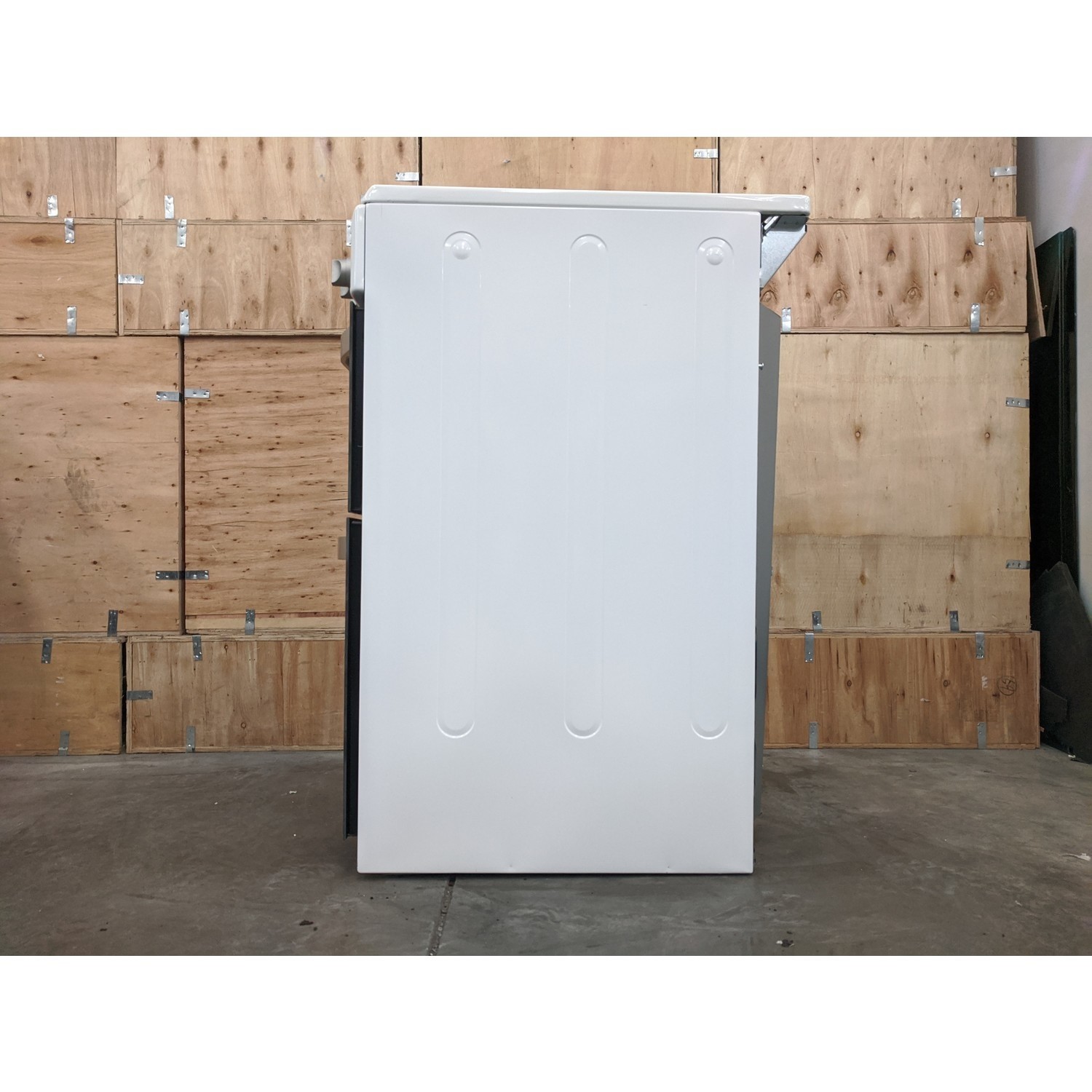 Refurbished Hotpoint HD5V93CCW 50cm Double Oven Electric Cooker with