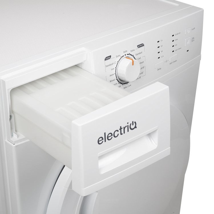GRADE A2 - electriQ 8kg Freestanding Condenser Tumble Dryer - White
