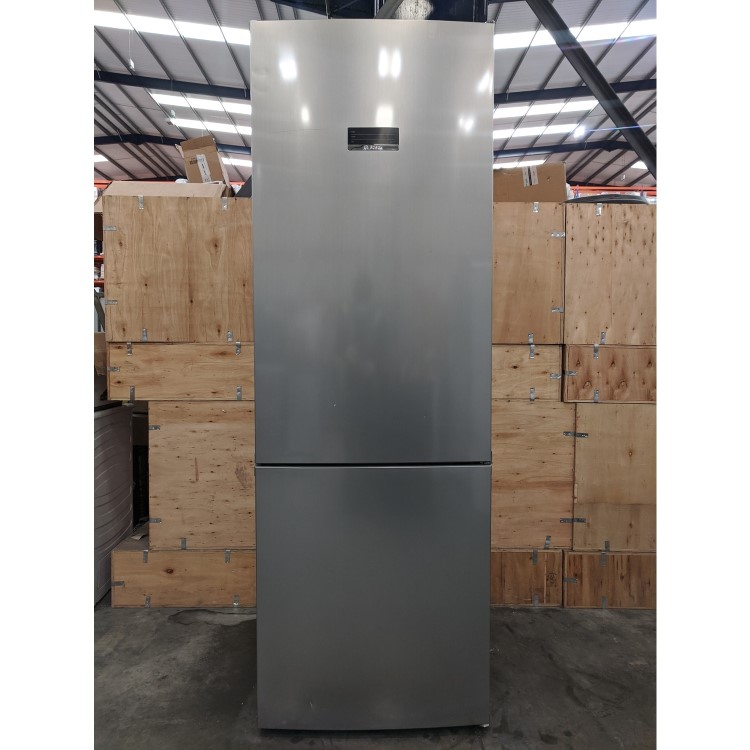 Refurbished Bosch Serie 4 KGN49XLEA Freestanding 435 Litre 70/30 Fridge Freezer Stainless Steel