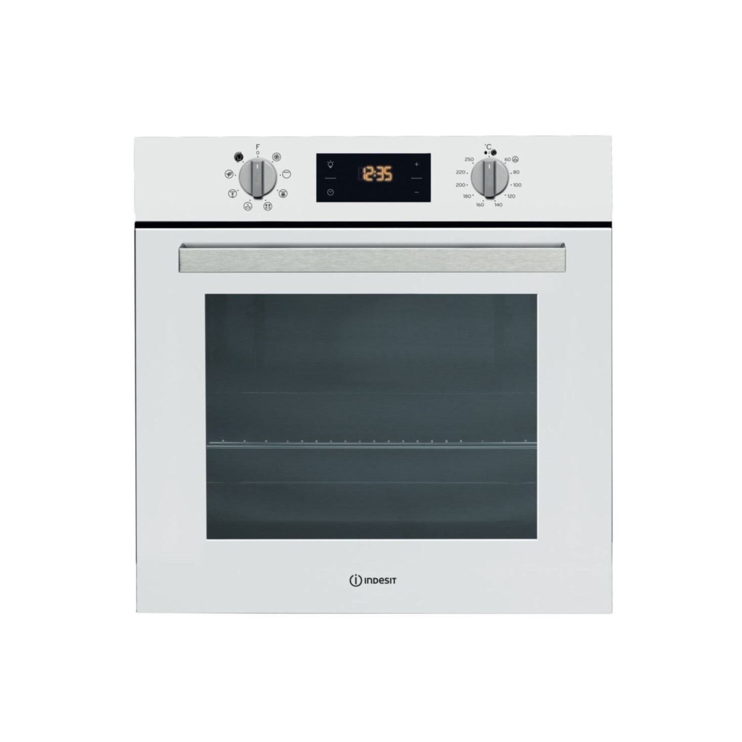 Refurbished Indesit Aria IFW6340WHUK 60cm Single Built In Electric Oven White