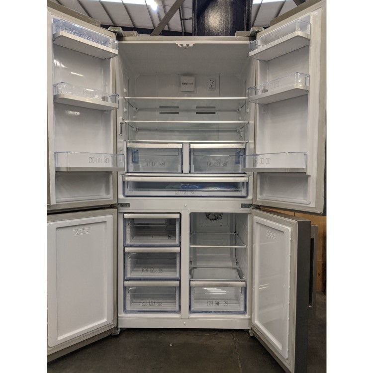 Refurbished Beko MN1416224DPX Freestanding 541 Litre Frost Free Fridge Freezer