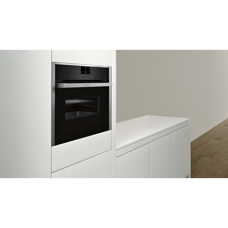 GRADE A2 - NEFF C17MS32H0B N90 Compact Height Combination Microwave Oven With Touch Controls & Catalytic Cleaning