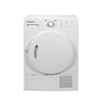 GRADE A2 - electriQ 8kg Freestanding Condenser Tumble Dryer - White