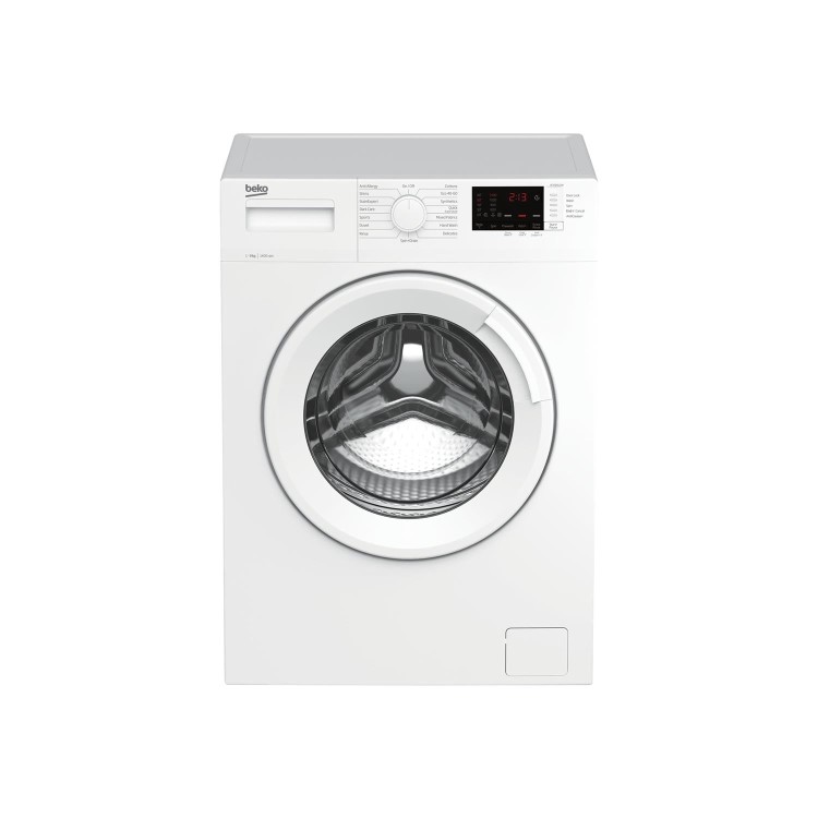 Refurbished Beko WTK94121W Freestanding 9KG 1400 Spin Washing Machine White