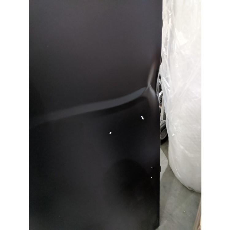 Refurbished Hotpoint H7T911TKSH1 Freestanding 368 Litre 60/40 Frost Free Fridge Freezer Black Steel