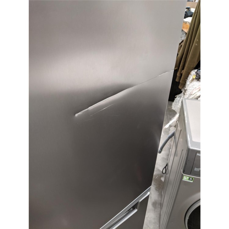 Refurbished Hotpoint H1NT811EOX1 339 Litre 60/40 Freestanding Fridge Freezer - Stainless steel