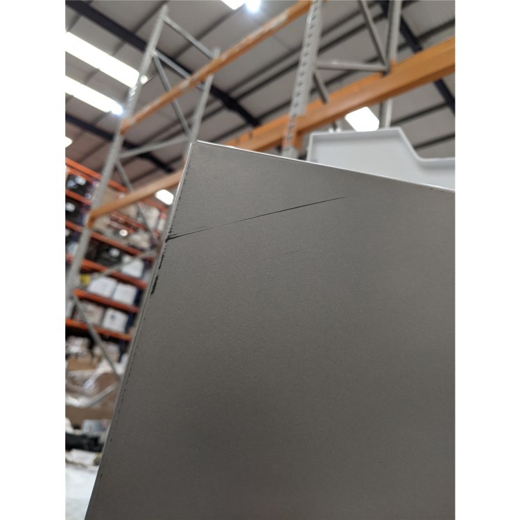 Refurbished Hotpoint H1NT811EOX1 339 Litre 60/40 Freestanding Fridge Freezer - Stainless steel