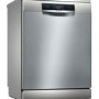Refurbished Bosch Serie 8 SMS8YCI01E 14 Place Freestanding Dishwasher Silver