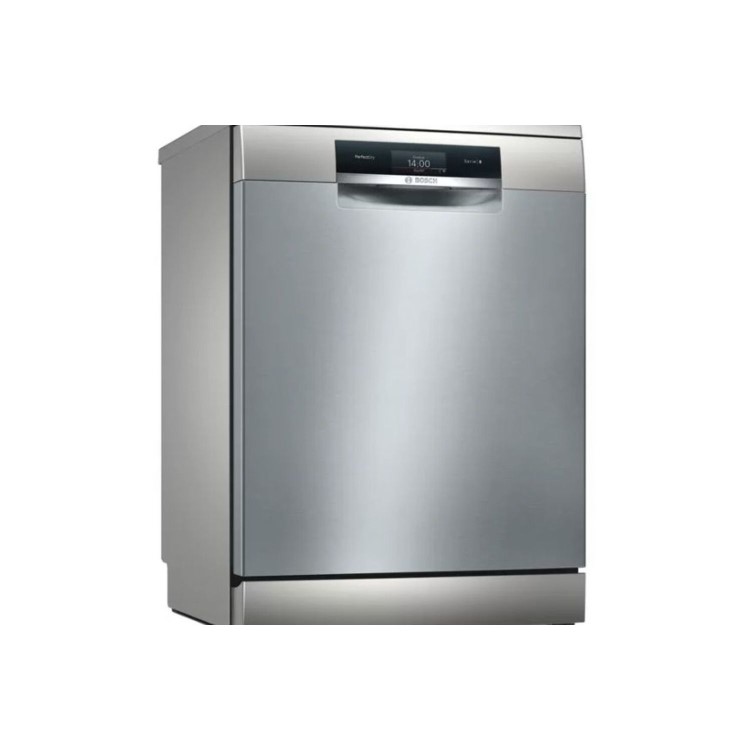 Refurbished Bosch Serie 8 SMS8YCI01E 14 Place Freestanding Dishwasher Silver