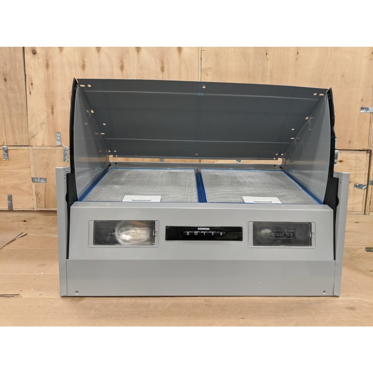 Refurbished Siemens iQ100 LE63MAC00B 60cm Integrated Cooker Hood Silver