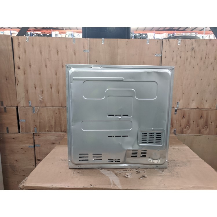 Refurbished Samsung Infinite NV75T9879CD Dual Cook Steam 60cm Single Built In Electric Oven Graphite Grey
