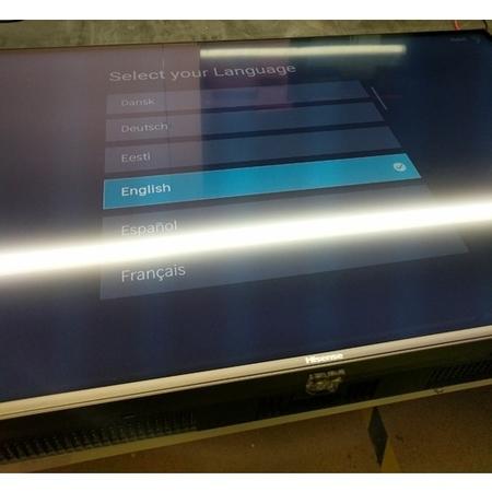 Refurbished Hisense 43" 4K Ultra HD with HDR10+ QLED Freeview Play Smart TV