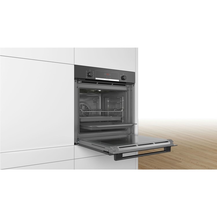 Refurbished Bosch HBS573BB0B 60cm Single Built In Electric Oven
