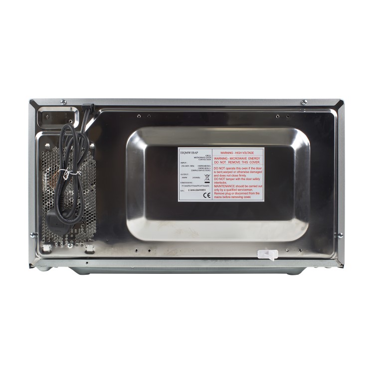 electriQ Digital 40L 1000W Freestanding Combination Microwave in Stainless Steel