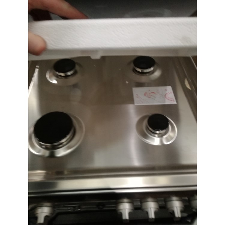 Refurbished Indesit ID60G2X 60cm Gas Cooker Stainless Steel