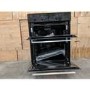 Refurbished Indesit Aria IDU6340BL 60cm Double Built Under Electric Oven Black